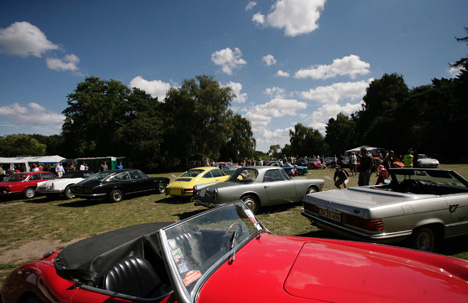 Classic Car Park i Fælledparken er også i år et gratis tilbud til københavnerne i tilknytning til Copenhagen Historic Grand Prix d. 1.-2. august.